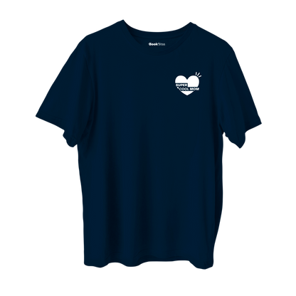 Super Cool Mom Tee - Navy Blue