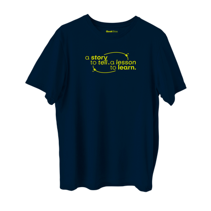 A Story To Tell Tee - Navy Blue