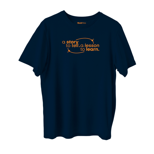 A Story To Tell Tee - Navy Blue