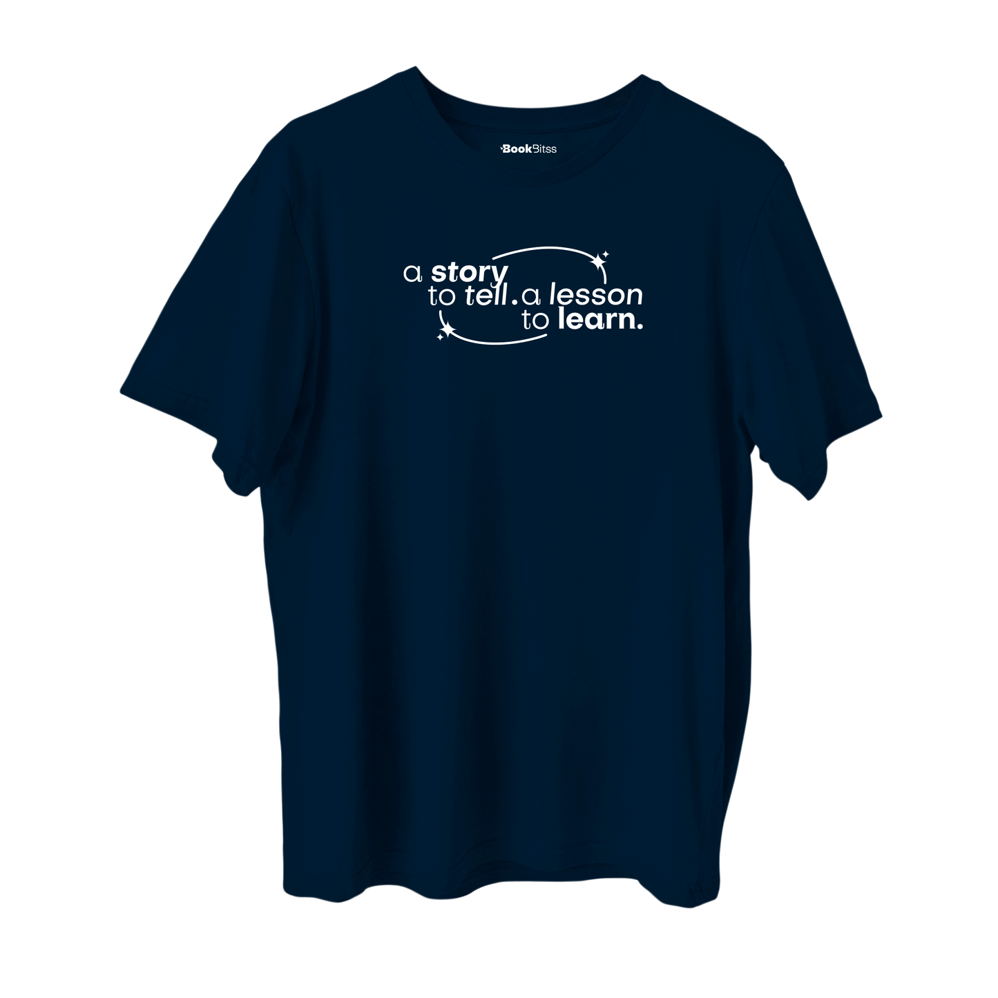 A Story To Tell Tee - Navy Blue