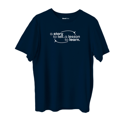 A Story To Tell Tee - Navy Blue