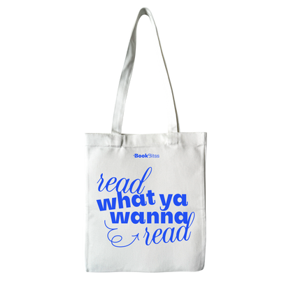 Read What You Wanna Read Tote - White