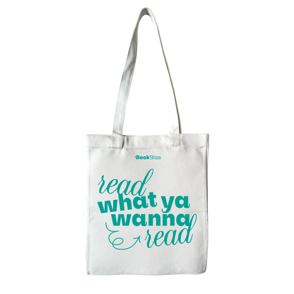 Read What You Wanna Read Tote - White